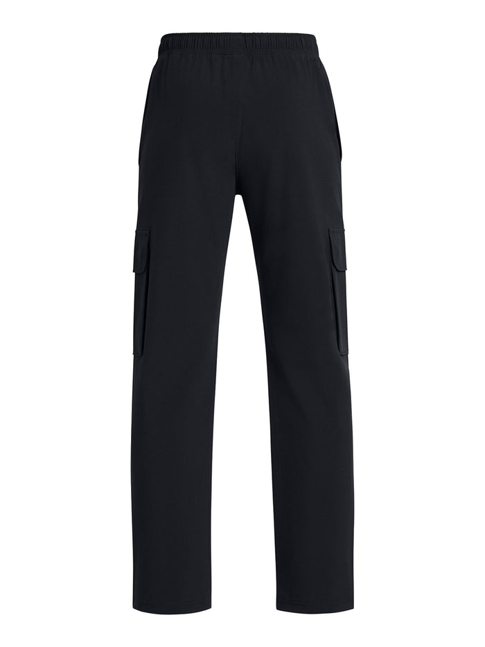 UA Icon Woven Pantalon negro para niño