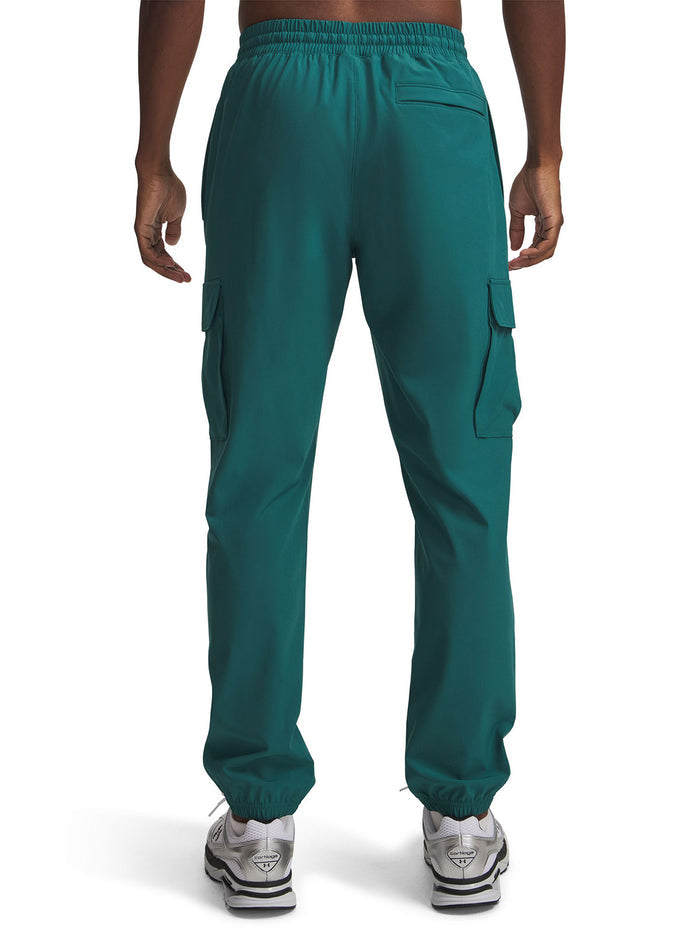 UA Vibe Woven Cargo Pantalon verde para hombre