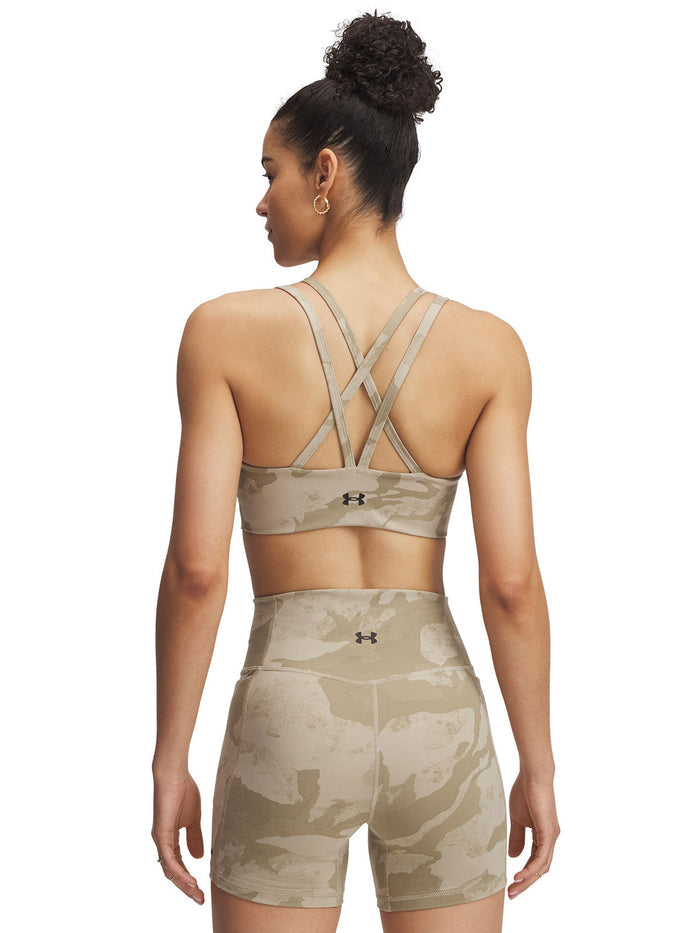 Bralette Project Rock café para mujer Under Armour