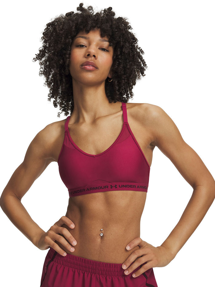 Peto UA Crossback Low rojo para mujer