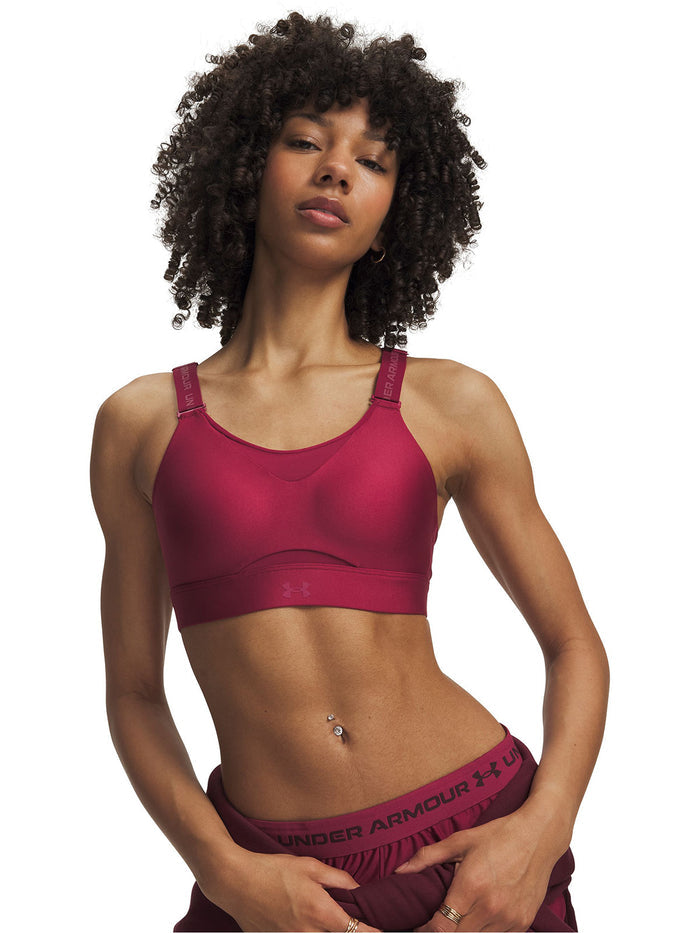 Peto UA Infinity 2.0 High rojo para mujer