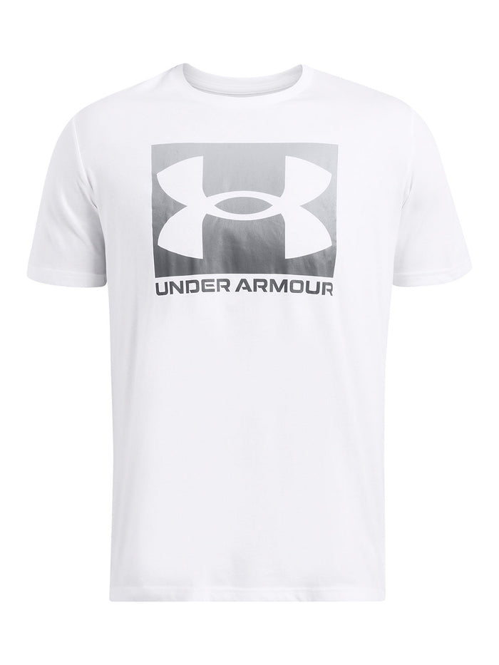 UA Boxed Sportstyle Polera Manga Corta blanco para hombre