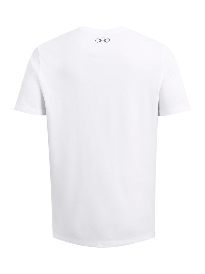 UA Boxed Sportstyle Polera Manga Corta blanco para hombre