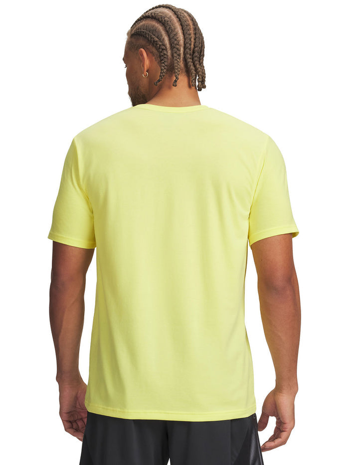 UA Curry Night Night Polera Manga Corta amarillo para hombre
