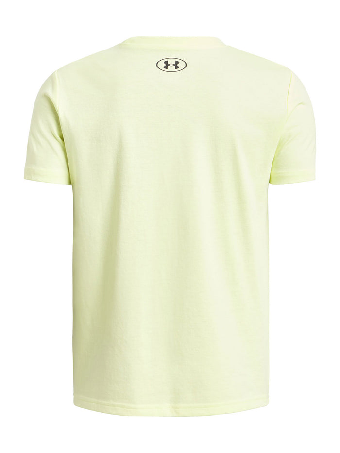Polera manga corta UA Sportstyle LC amarillo para niño