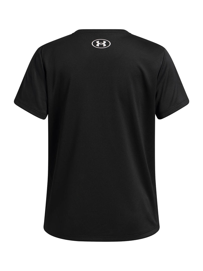 UA Tech Logo Graphic SSC Polera Manga Corta negro para niña
