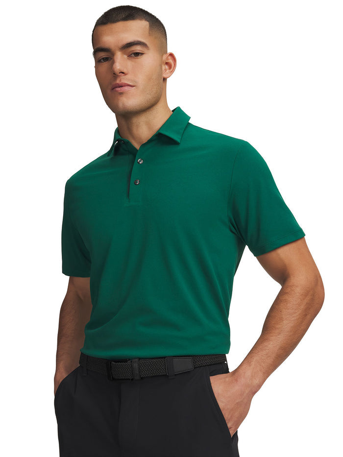 Polera manga corta UA ArmourDry verde para hombre