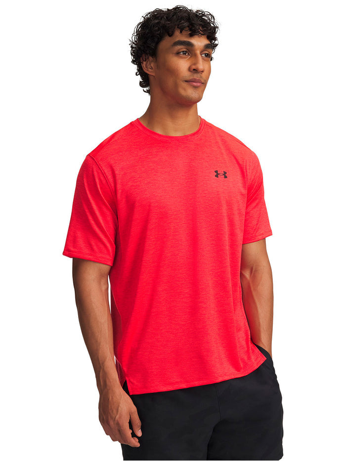 Polera manga corta UA Tech Vent rojo para hombre