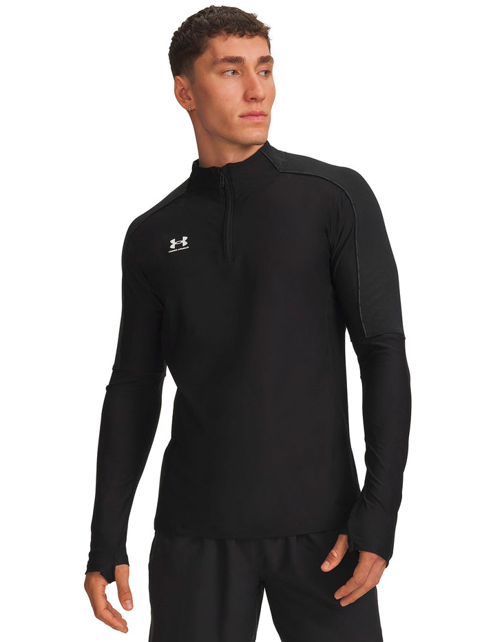 Polera manga larga UA Challenger Pro negro para hombre