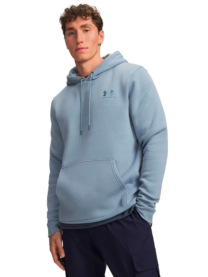 Poleron UA Icon Fleece azul para hombre