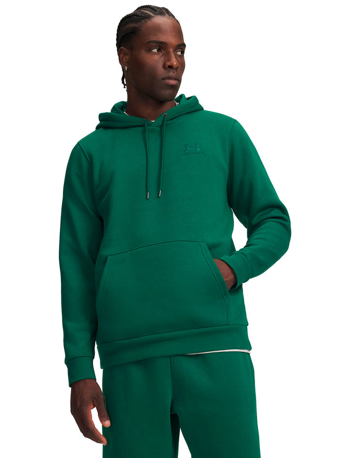 Poleron UA Icon Fleece verde para hombre