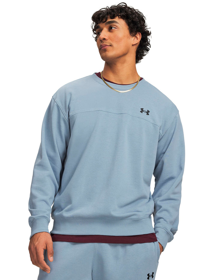 Poleron UA Rival Lightweight azul para hombre