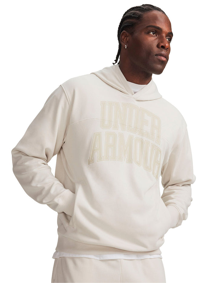 Poleron UA Rival Lightweight blanco para hombre