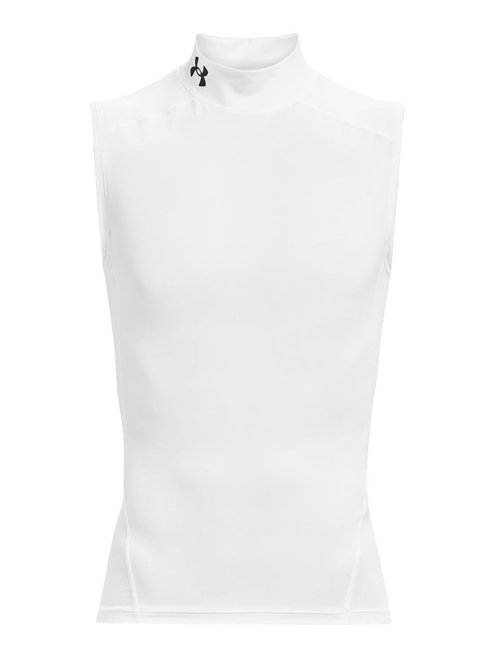 UA HeatGear Mock Primera Capa Superior blanco para hombre