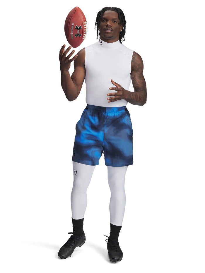 UA HeatGear Mock Primera Capa Superior blanco para hombre