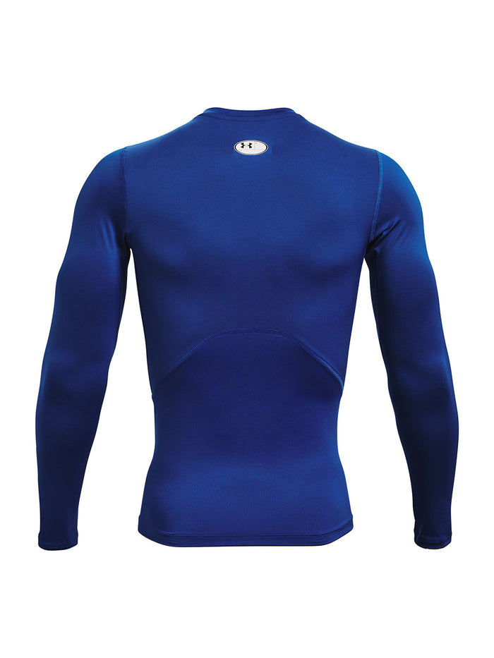 UA HeatGear Armour Compression Primera Capa Superior azul para hombre