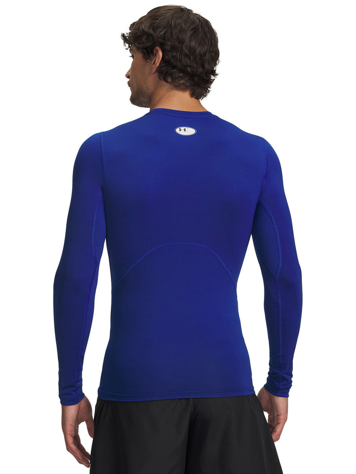 UA HeatGear Armour Compression Primera Capa Superior azul para hombre