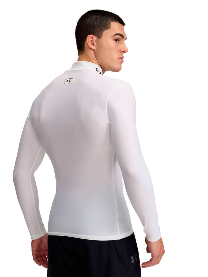 Primera Capa de Entrenamiento para Hombre HG Mock Blanco Under Armour