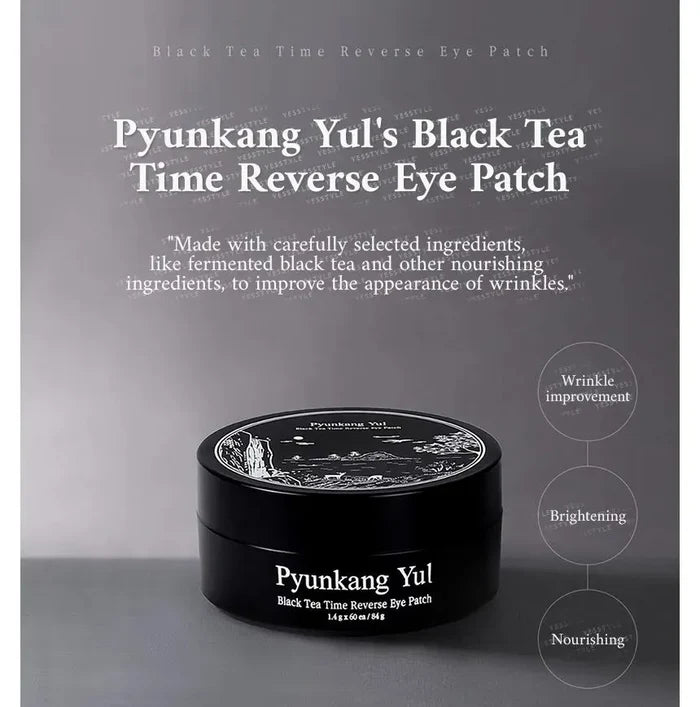 Pyunkang Yul Black Tea Time Reverse Eye Patch x 60ea 1.4g