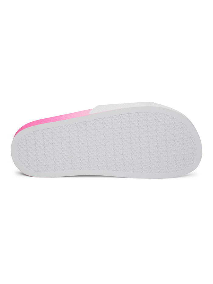 Sandalia UA W ARMR Slide blanca para mujer