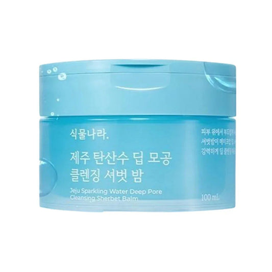 [Shingmulnara] Jeju Sparkling Water Deep Pore Cleansing Sherbet Balm 100ml - Ballagrio