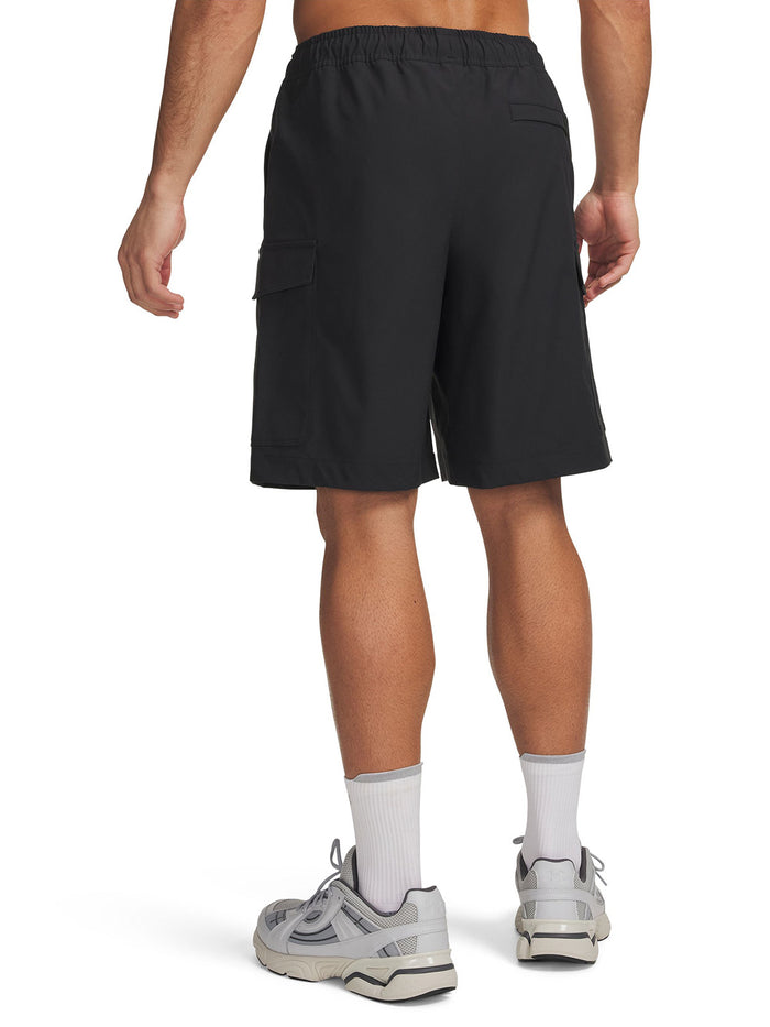 UA Icon Woven Cargo Short negro para hombre