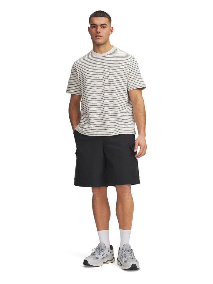 UA Icon Woven Cargo Short negro para hombre