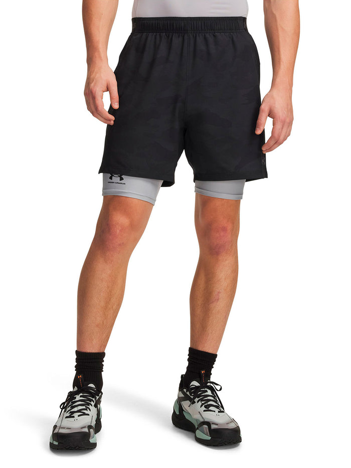Short UA Vanish Woven 2.0 6" negro para hombre