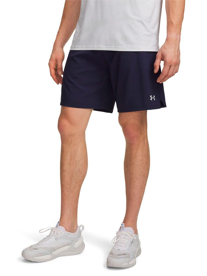 Short UA Vanish Woven 2.0 8" azul marino para hombre