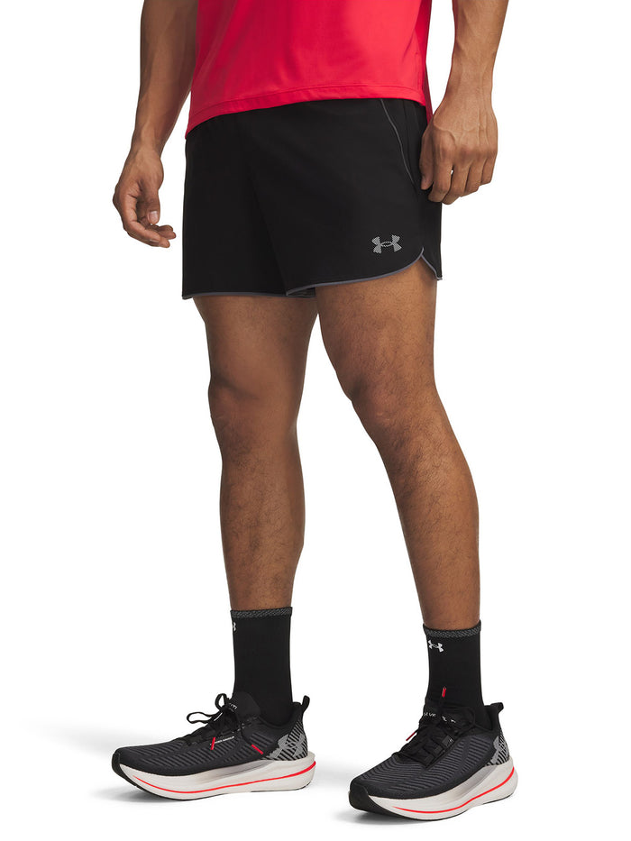 UA Velociti Pro 5" Short negro para hombre