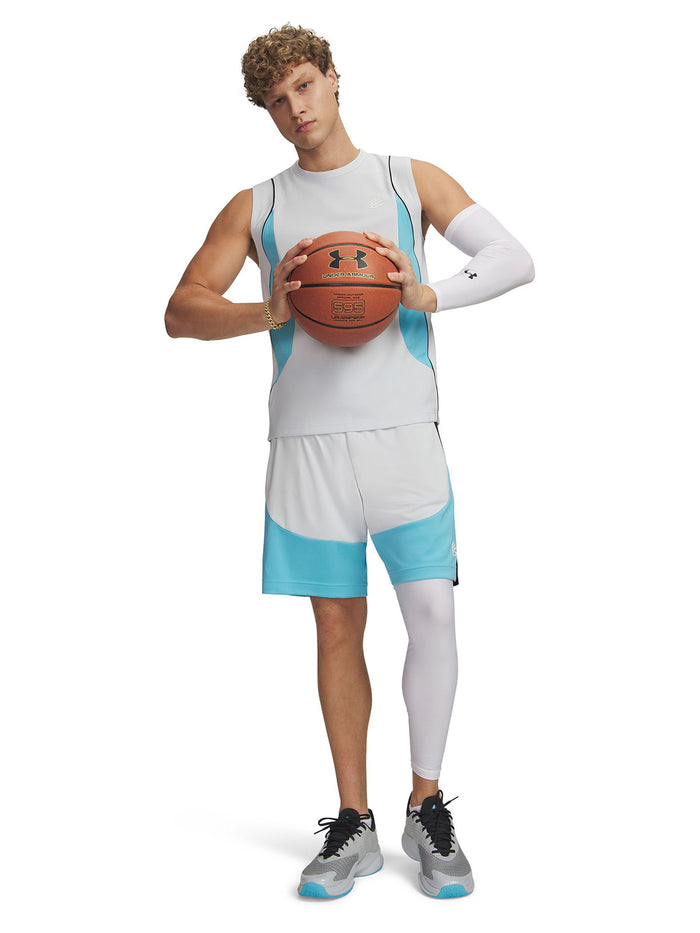 UA Curry Splash Short gris para hombre