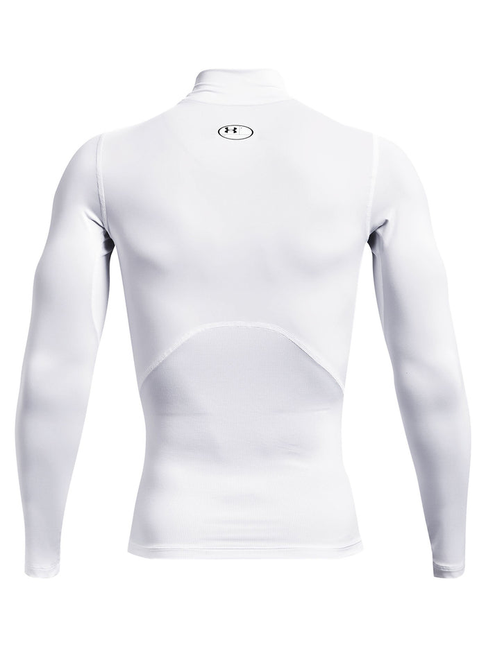 UA HeatGear Mock Primera Capa Superior blanco para hombre