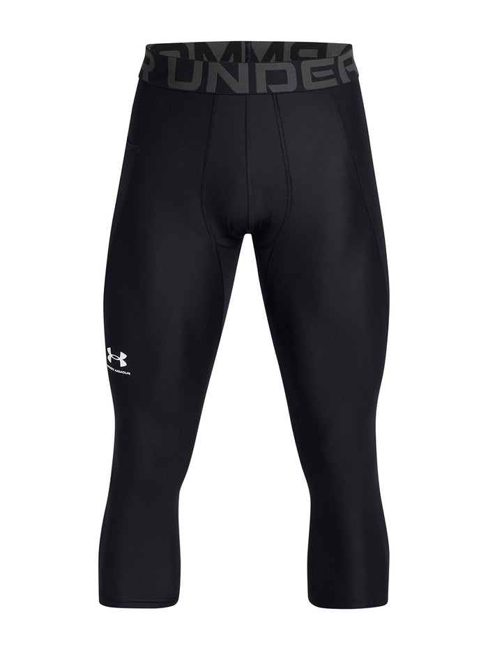 UA HeatGear Primera Capa Inferior 3/4 negro para hombre
