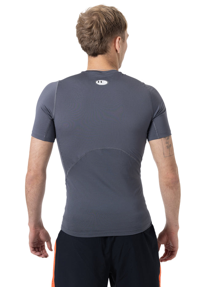 UA HeatGear Primera Capa Superior gris para hombre