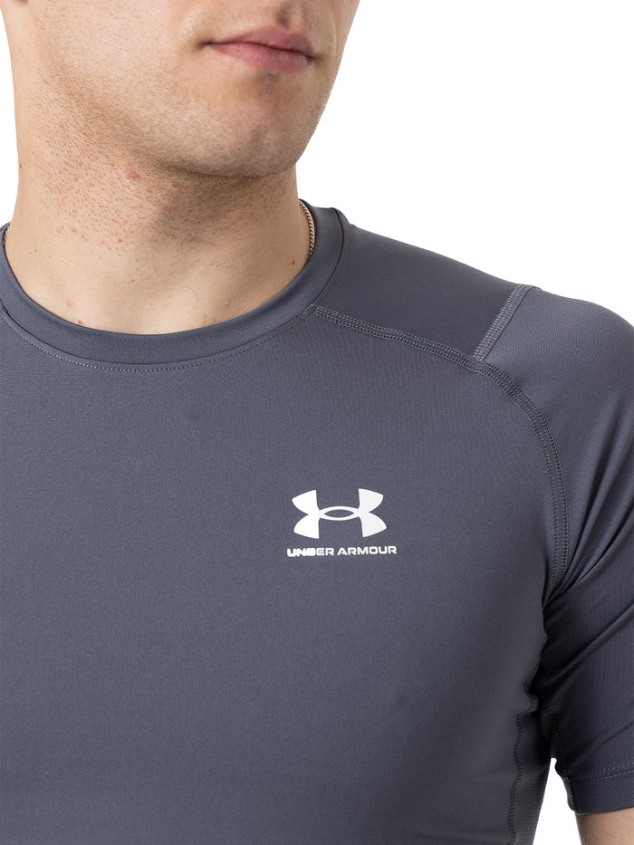 UA HeatGear Primera Capa Superior gris para hombre