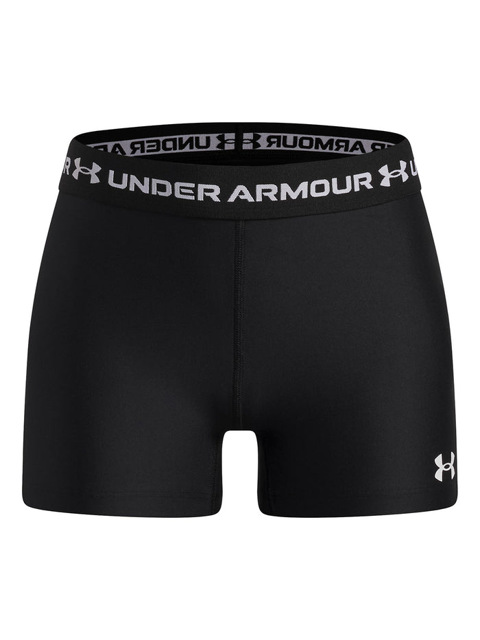 UA HeatGear Shorty Calza negro para niña