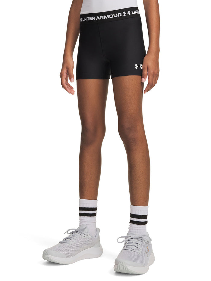 UA HeatGear Shorty Calza negro para niña