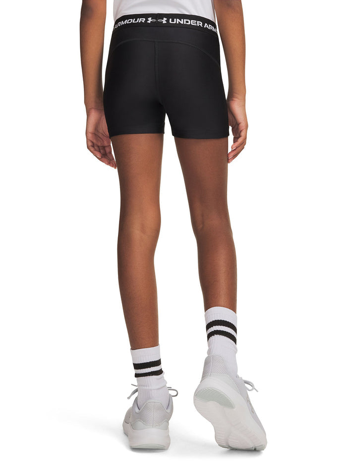 UA HeatGear Shorty Calza negro para niña