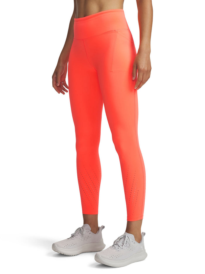 UA Launch Elite Calza naranjo para mujer