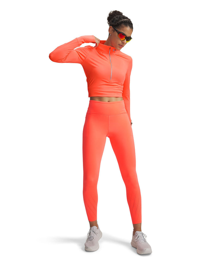 UA Launch Elite Calza naranjo para mujer