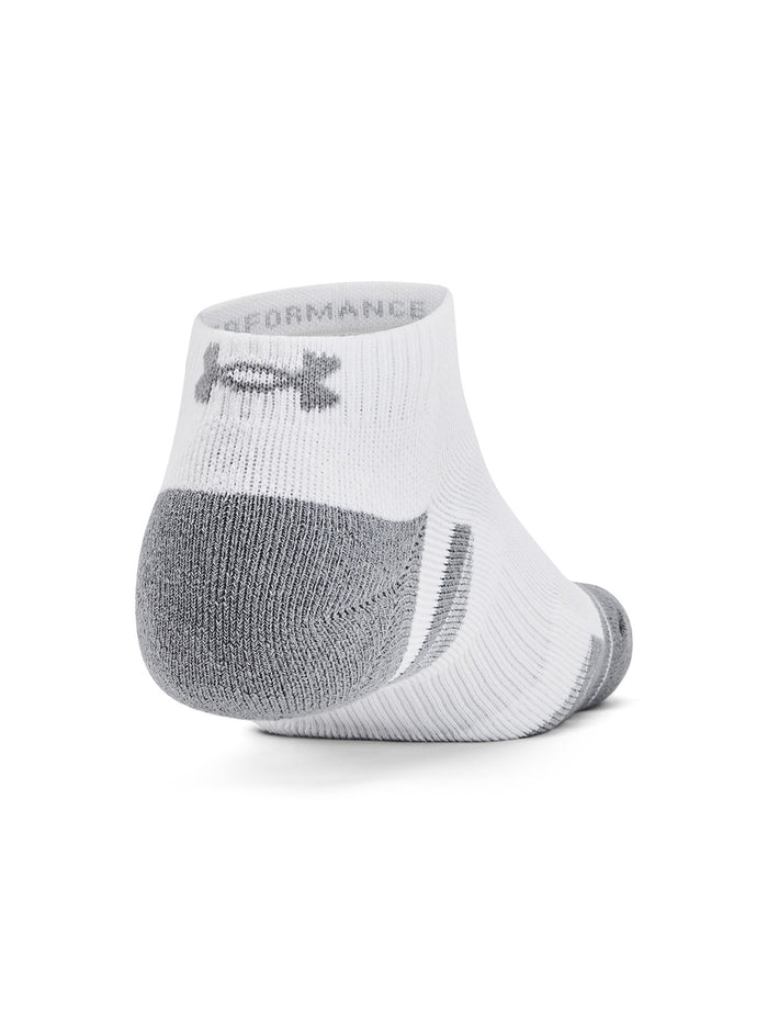 UA Performance Tech 6-Pack Calcetín blanco unisex