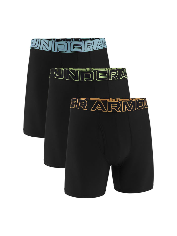 UA Performance Tech Boxer azul para hombre