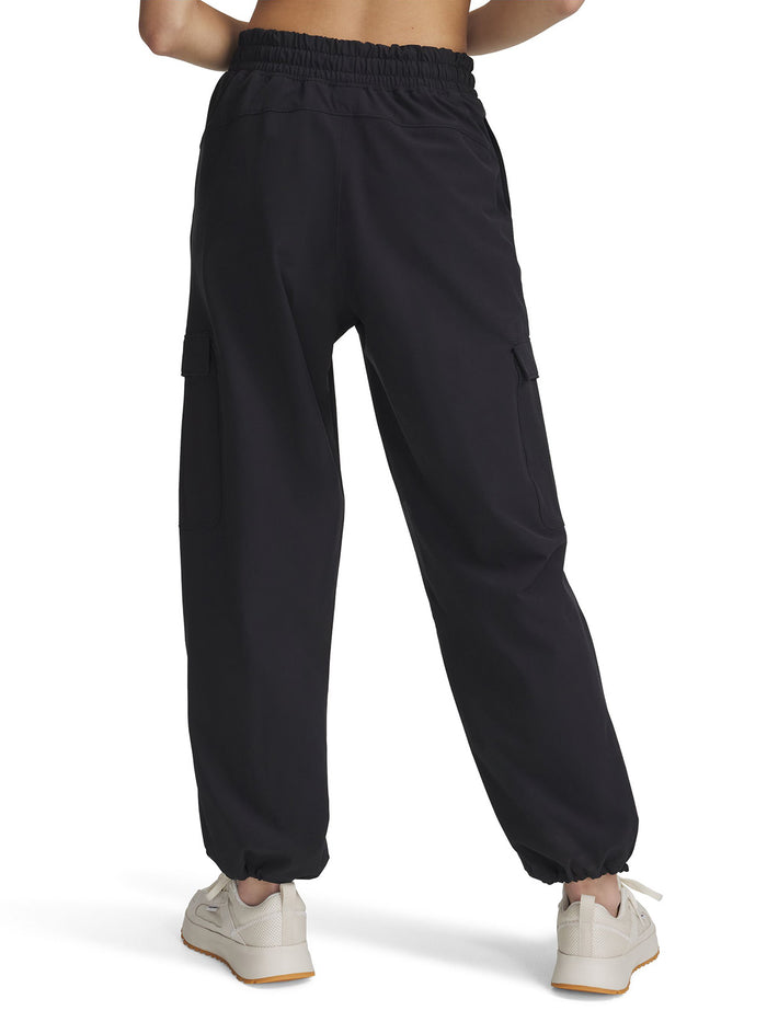 UA Rival Stretch Woven Cargo Pantalon negro para mujer