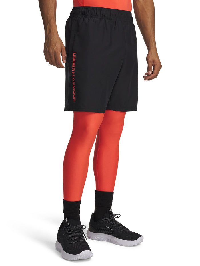 UA Tech Woven Wordmark Short negro para hombre