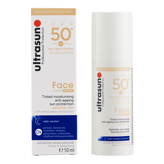 Ultrasun Tinted Ivory Moisturiser Anti-Ageing SPF 50+ 50ml