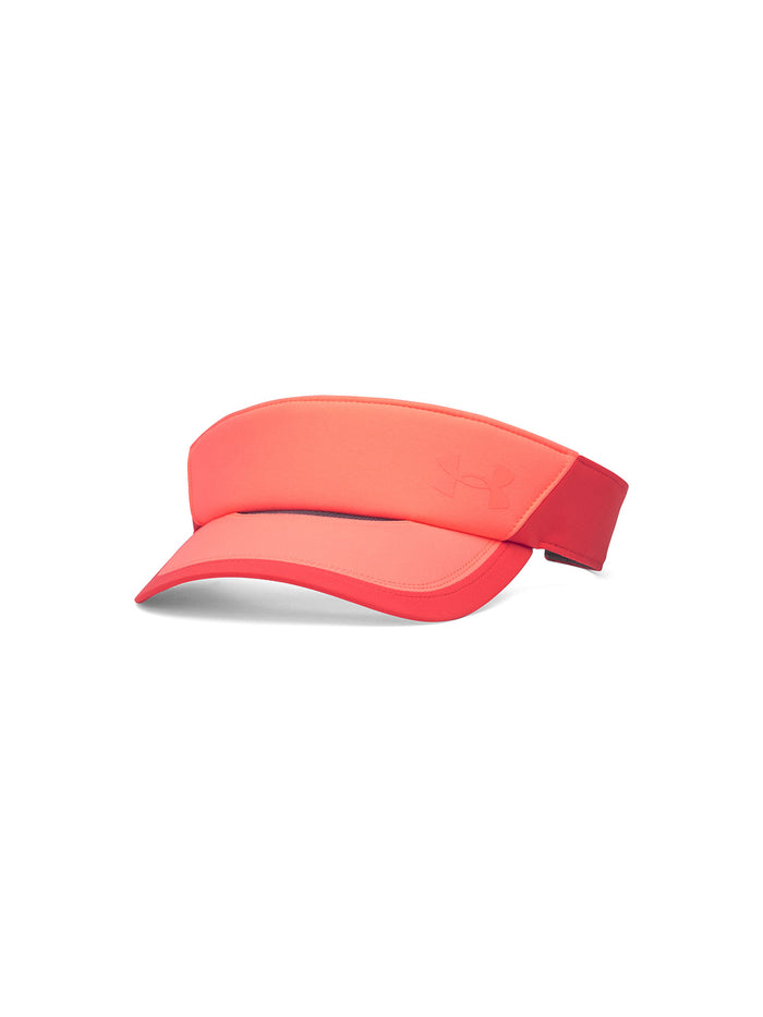 Visera UA Launch naranja para mujer