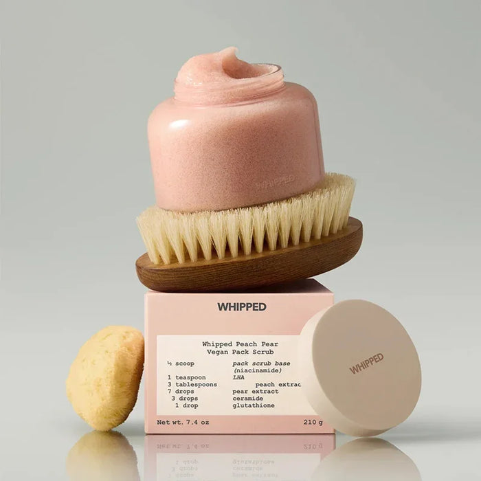 [WHIPPED] Vegan Pack Scrub Peach Pear 210g