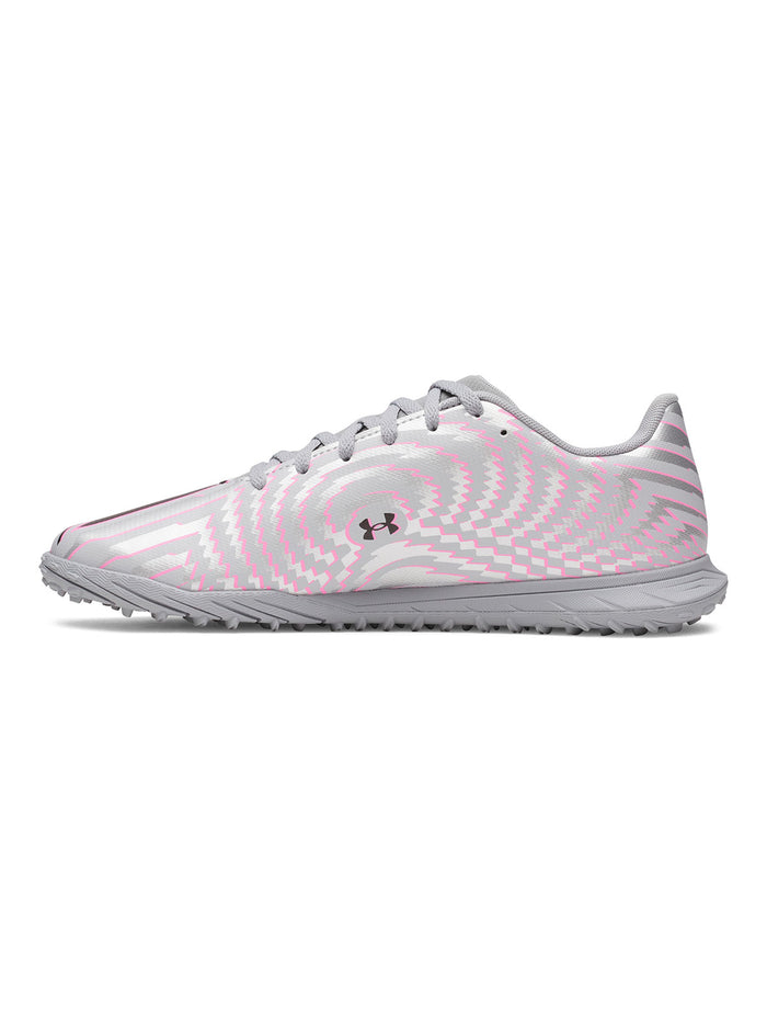 Zapatilla UA Shadow Club 4 Turf gris unisex