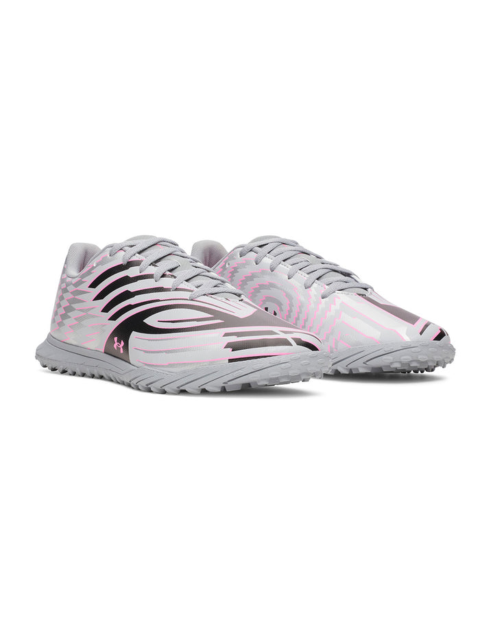 Zapatilla UA Shadow Club 4 Turf gris unisex
