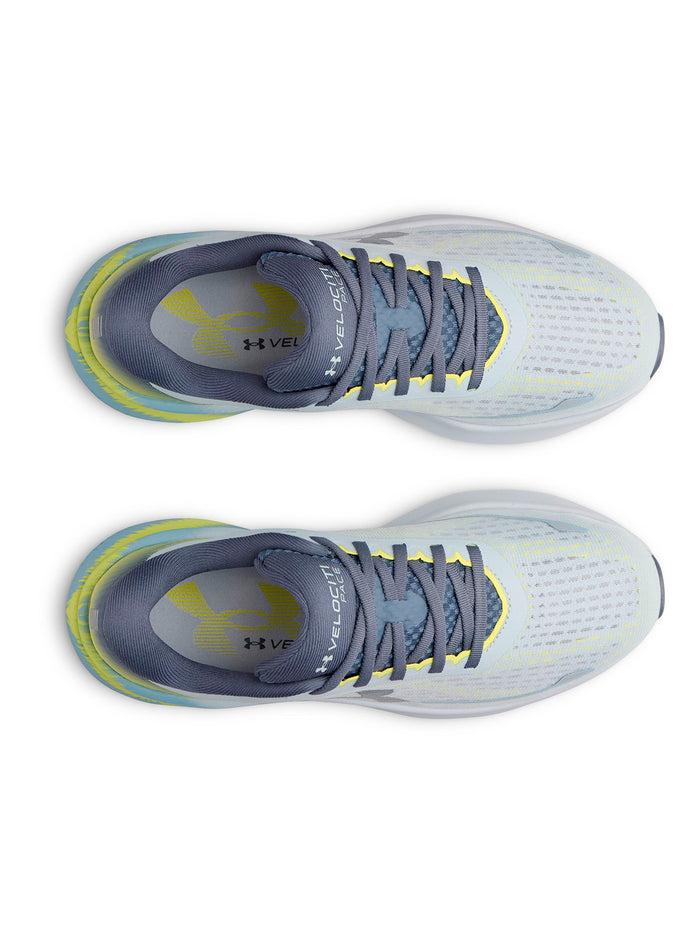 Zapatilla UA Velociti Pace gris para hombre